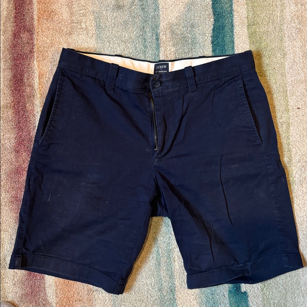 J. Crew Dark Blue Casual Shorts